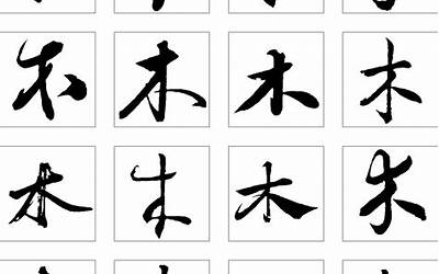 带有木字的字