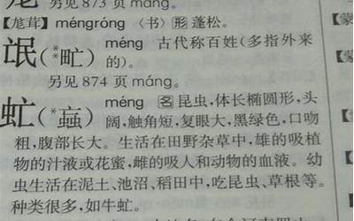 虫加离读什么