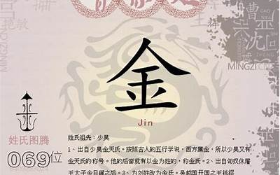 带金字的男孩名字