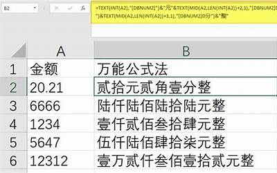 大小写金额转换