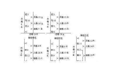 五格数理计算(五格数理计算方式是怎么样的)