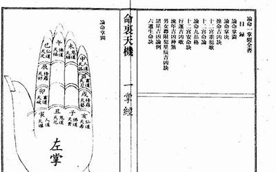 命理天机(命理天机一掌经详解)