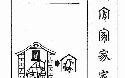 家字(家字取名的寓意)