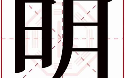 明字取名(明字辈取名寓意好)