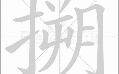 提手旁加占(一个提手旁一个占是什么字)