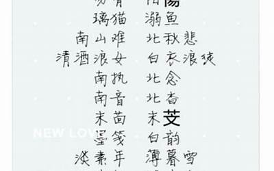 闺蜜名字两人(超好听的二人闺蜜名字大全)