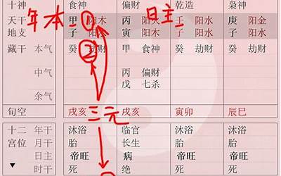 禄命法(八字算命的精髓)