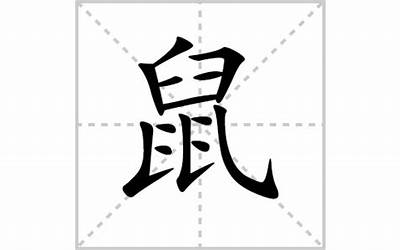 老鼠的鼠怎么写(鼠字怎样写好看)