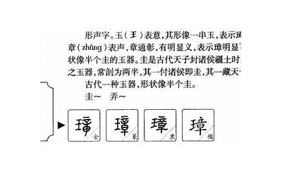 璋的意思(璋字起名的含义是什么)