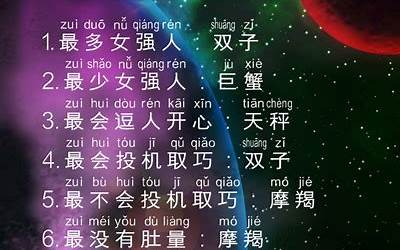 哪个星座好(什么星座的人最好)