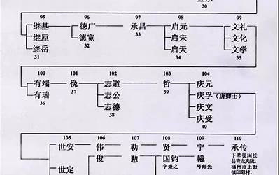 家谱辈分怎么排(家谱如何制作)