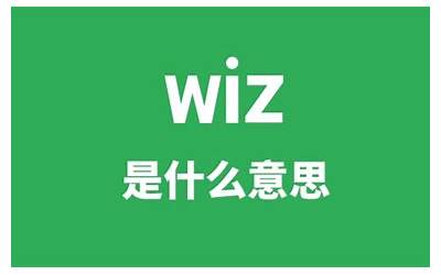 wiz是什么意思(wiz的中文翻译、读音、例句)