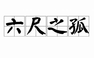 六尺之孤(六尺之孤是什么意思)