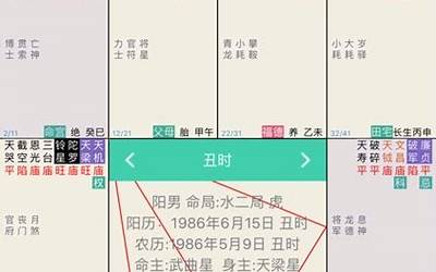 紫薇斗数app(紫微斗数八字算命)